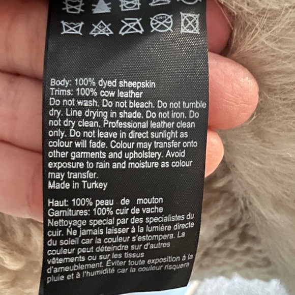 Shoreditch Ski Club Reva shearling coat - Picture 9 of 10